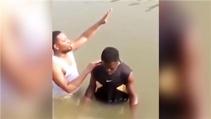 Un joven muere ahogado mientras es bautizado en un rÃ­o