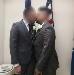 Médico y pareja