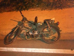 Motor accidente