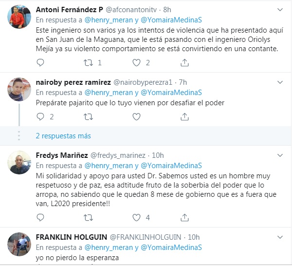 Comentarios Twitter