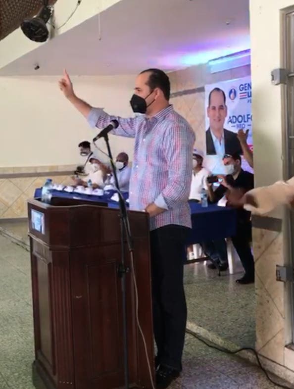 Adolfo Pérez llama a dirigencia del PRM a concentrarse en el trabajo para consolidar victoria de Luis Abinader