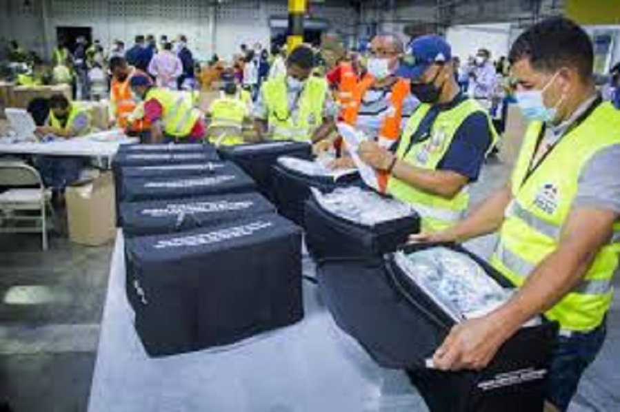 Materiales para comicios ya están en recintos electorales de circ. 1 y 2 del DN