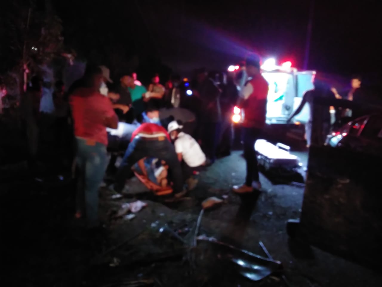 Accidente madrugada del lunes en San Juan