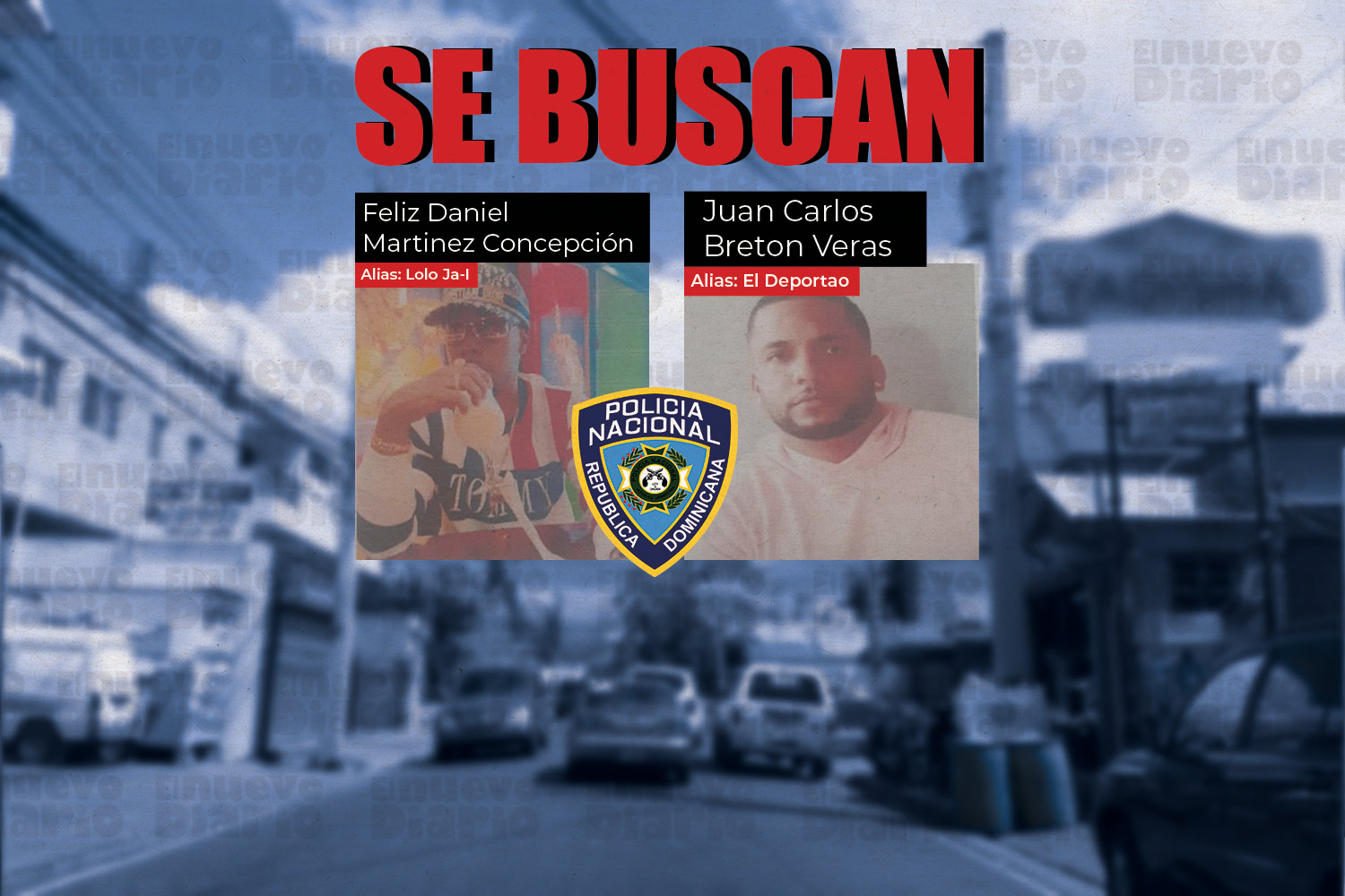 PN busca dos hombres acusados de asaltar un car wash en Santiago
