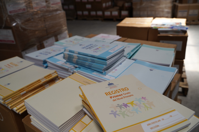 Más de 90 mil registros de grado están en centros educativos, previo al inicio del año escolar 2024-2025