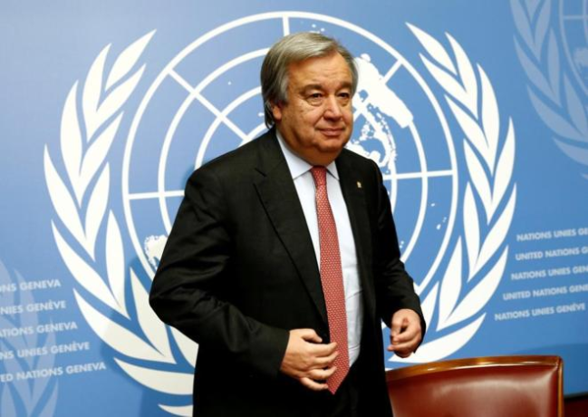 Guterres recueda que parlamento israelí no puede alterar obligaciones internacionales de Israel