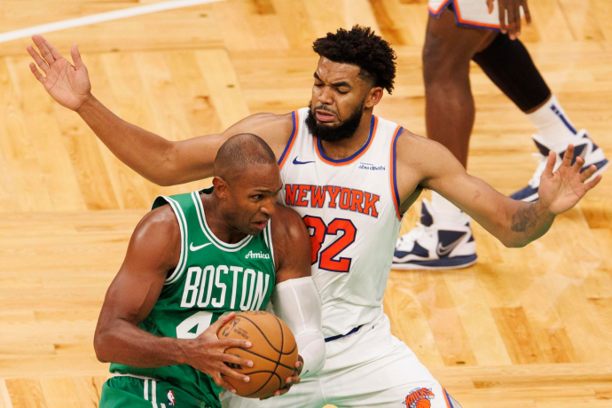 Horford recibe anillo de campeón y celebra con triunfo ante Towns
