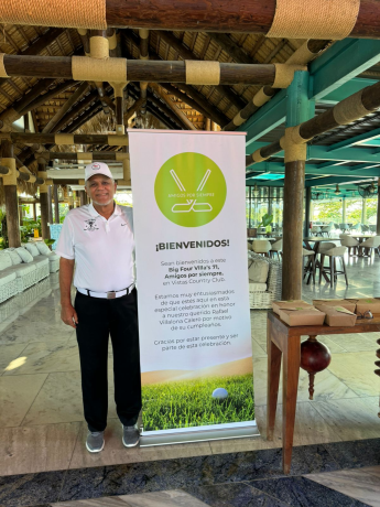 Rafael Villalona vive el deporte, y lo apoya desde cualquier faceta