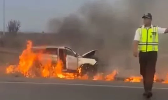 Heroico rescate en accidente de tránsito en Ecuador