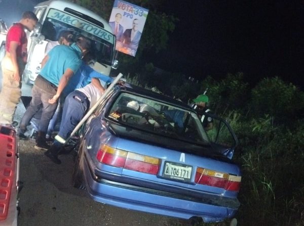 Accidente de tránsito en la carretera Sánchez deja un fall3cido y dos ...