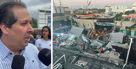 Ministro de Salud describe derrumbe Jet Set como «Un terremoto en un ...