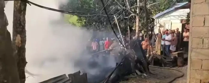 Tragedia en Gaspar Hernández niño de 9 años muere calcinado en incendio
