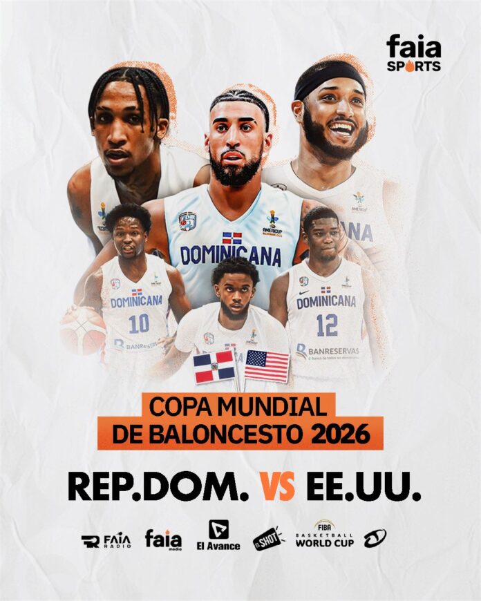FAIA Group transmitirá en exclusiva partidos de la selección dominicana de baloncesto